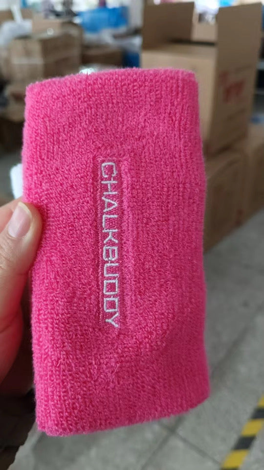 ChalkBuddy® Wristbands – Extra Wide Support & Protection
