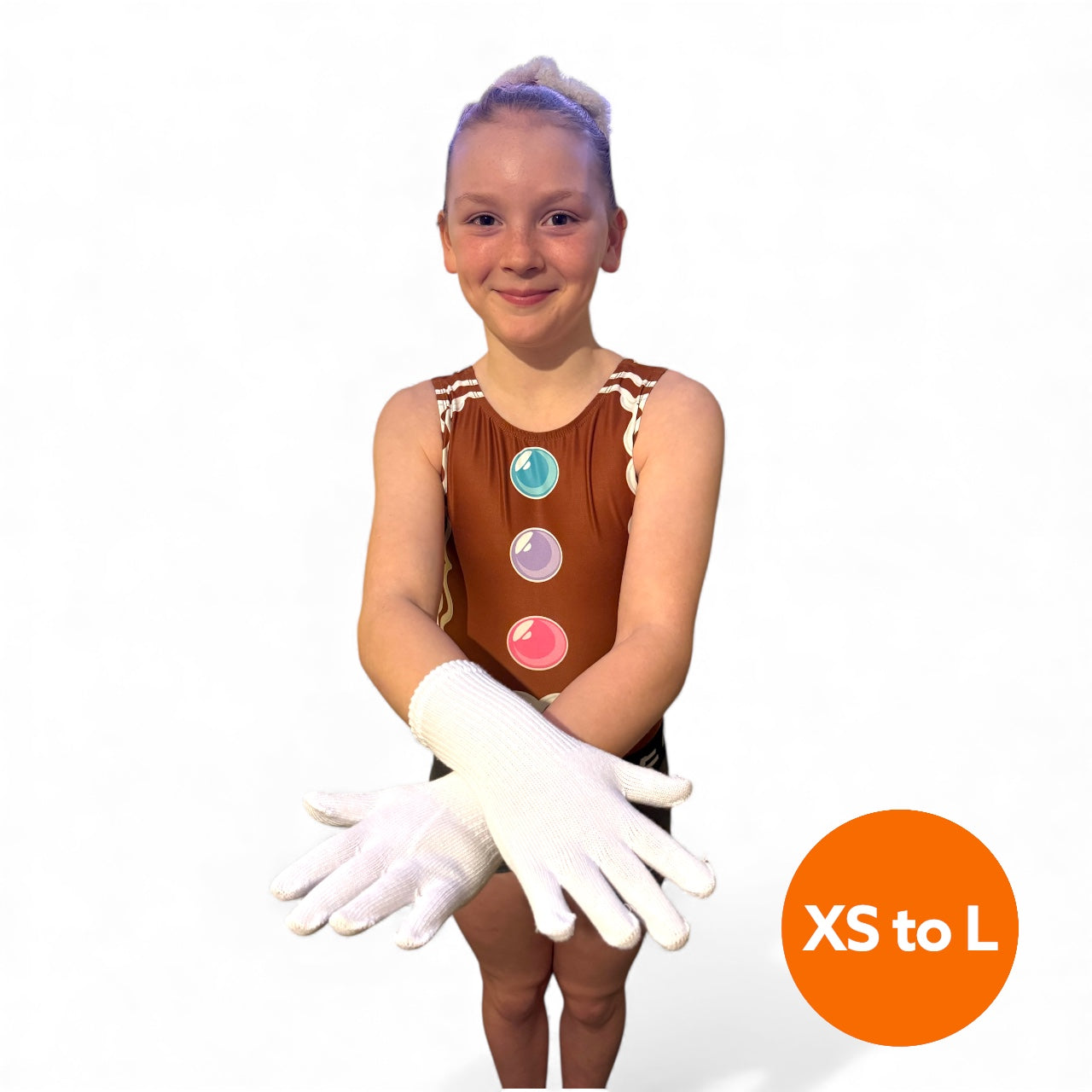 Gymatics® Cotton Gymnastics Bar Gloves | Comfortable Hand Protection (XS–L)