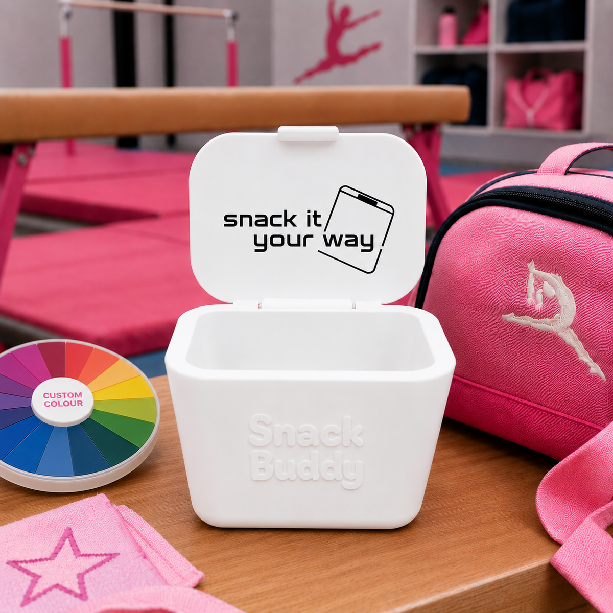 Wunschfarben-Option für den SnackBuddy™ Snackbehälter