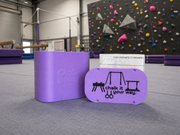 ChalkBuddy® gymnastics block chalk holder by Gymatics, alternate view