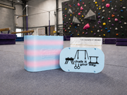 ChalkBuddy® gymnastics block chalk holder by Gymatics, alternate view