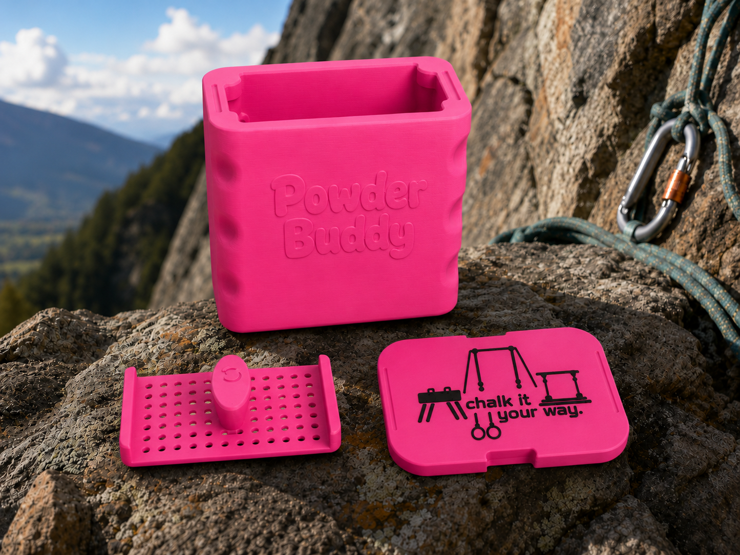 PowderBuddy® | Powder Chalk Dispenser