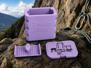 PowderBuddy® powdered gymnastics chalk dispenser by Gymatics, alternate view