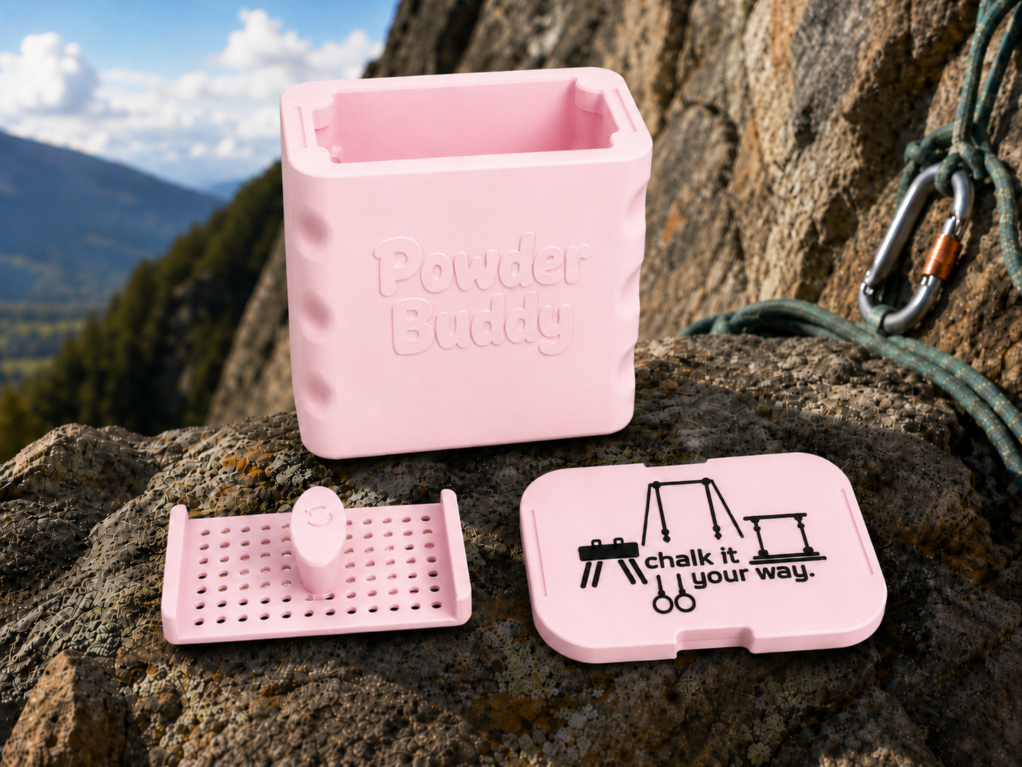 PowderBuddy® | Powder Chalk Dispenser