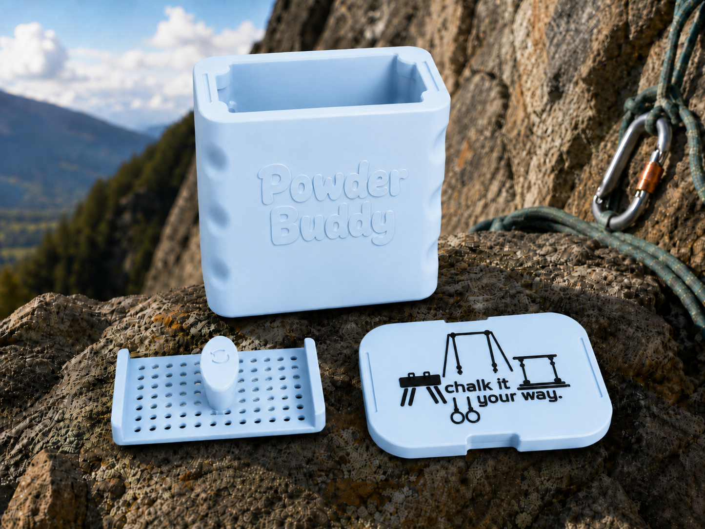 PowderBuddy® | Powder Chalk Dispenser
