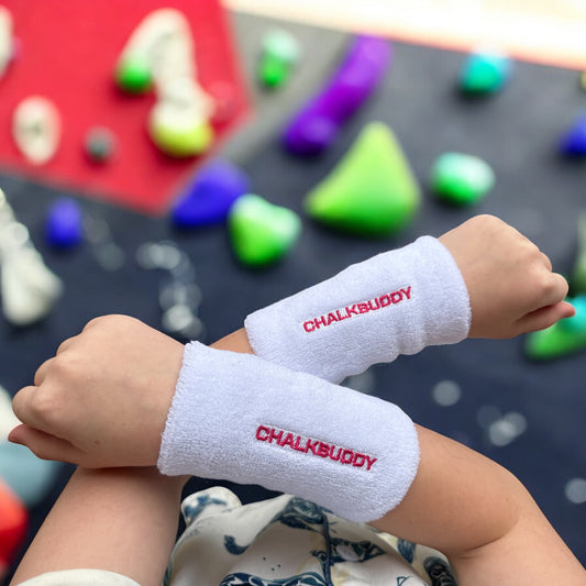 ChalkBuddy® Wristbands – Extra Wide Support & Protection