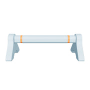 3D model of the Gymatics ParaBar parallette in Sky Blue / Orange